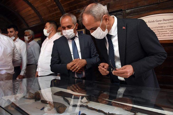 Tarsus’ta ‘Atatürk Treni’ müzeye dönüştürülerek halka açıldı G4