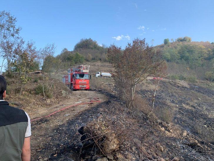 Ordu’da ormanlık alanda yangın G3