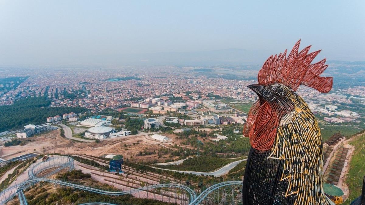 Denizli&rsquo;nin Seyir Tepesi Şehir Ormanı kapılarını a&ccedil;ıyor