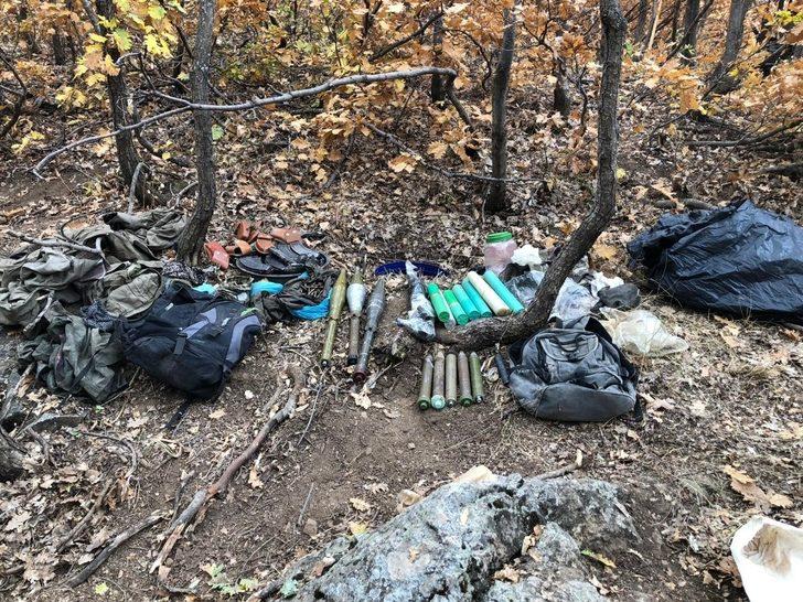 Muş’ta PKK terör örgütüne ait silah ve mühimmat ele geçirildi G1