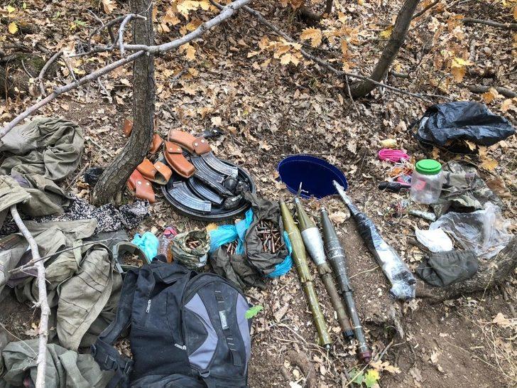 Muş’ta PKK terör örgütüne ait silah ve mühimmat ele geçirildi G2