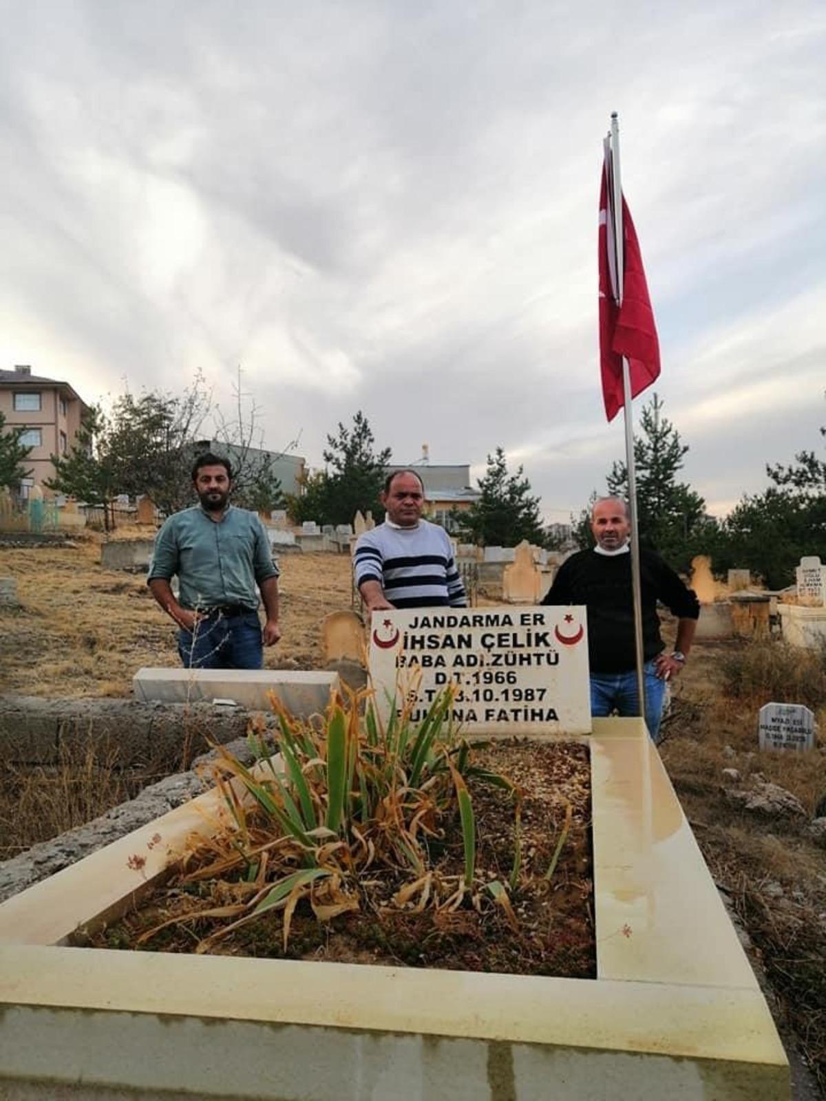 ŞAGDER şehit kabirlerinin bakımını yaptı