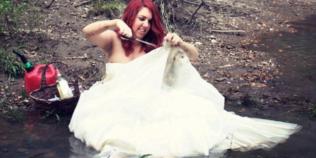 Boşanmayı b&ouml;yle kutladı