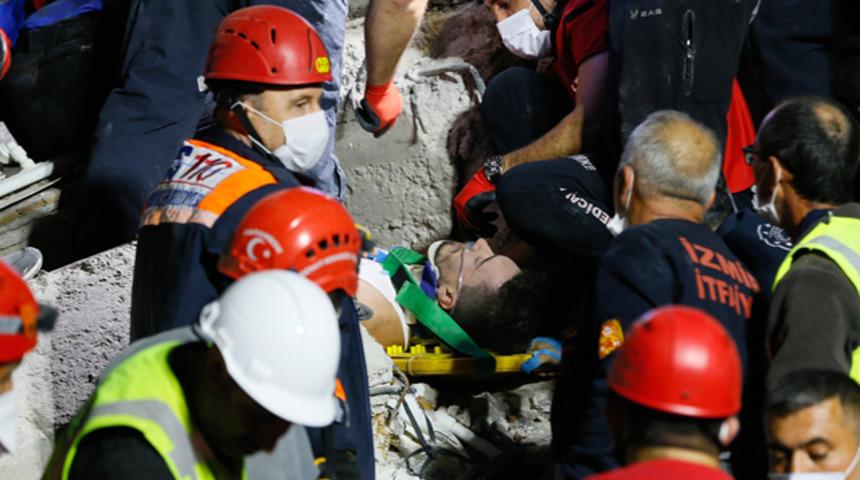 Amatör futbolcu Malik Tahirler enkazdan kurtarıldı