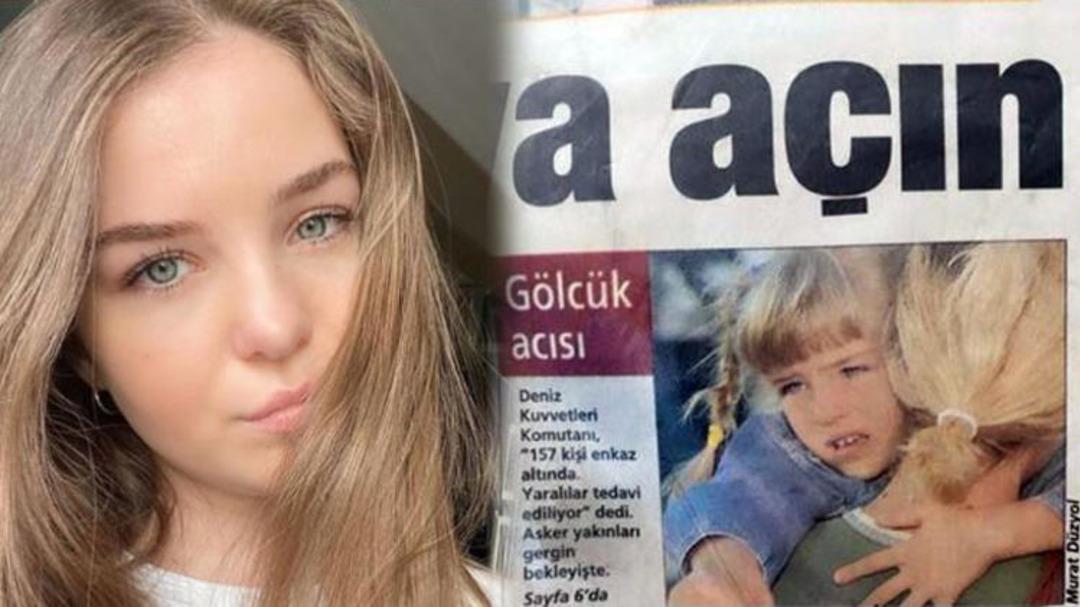 Oyuncu Gizem G&uuml;ven 1999 depreminde enkaz altından &ccedil;ıkmıştı
