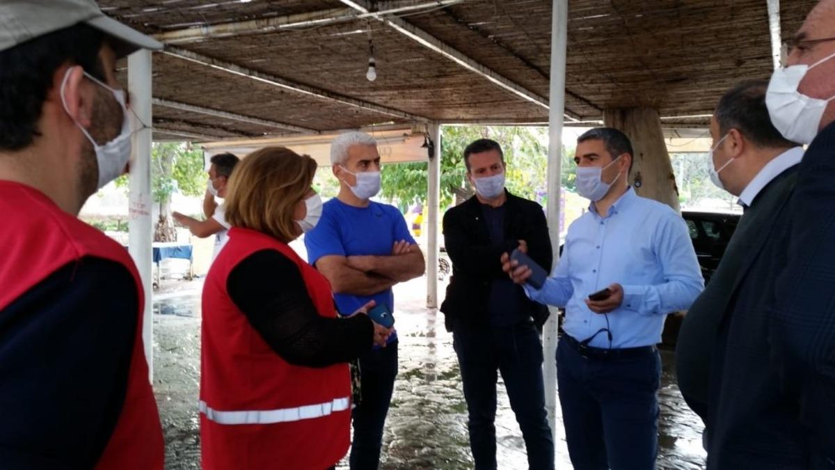 Urla Kızılay Şubesi depremzedelerin yardımına koştu
