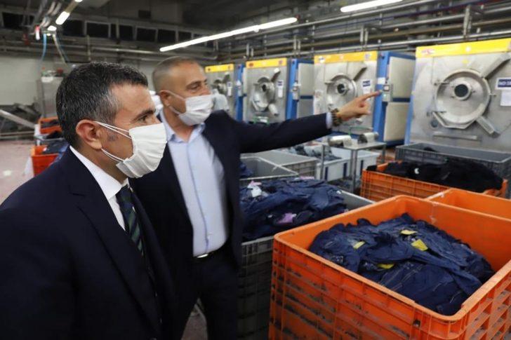 Vali Atay Realkom tekstil fabrikanı gezdi G4