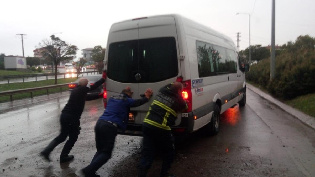 B&uuml;y&uuml;kşehir, yağmura karşı tedbirini aldı