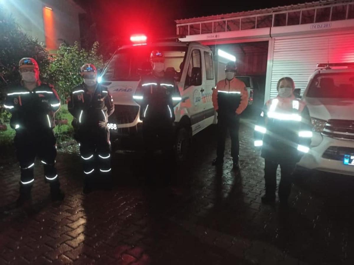 Bartın AFAD&rsquo;dan İzmir&rsquo;e destek