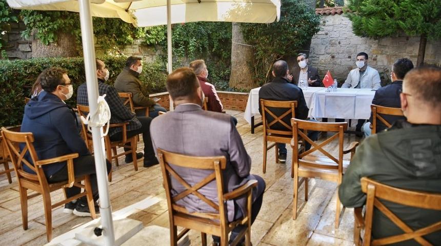 Kuşadası&rsquo;ndaki kriz masası toplantısı yapıldı