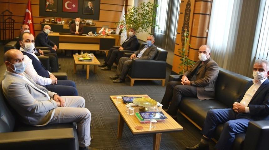 MHP Altınova&rsquo;dan Oral&rsquo;a ziyaret