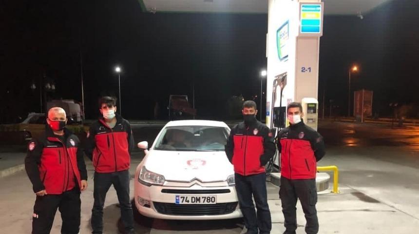 Bartın İHH ekipleri arama-kurtarma &ccedil;alışmalarına destek verecek