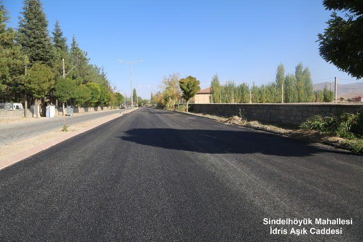 Sıcak asfalt çalışması Sindelhöyük Mahallesi’nde devam ediyor G1