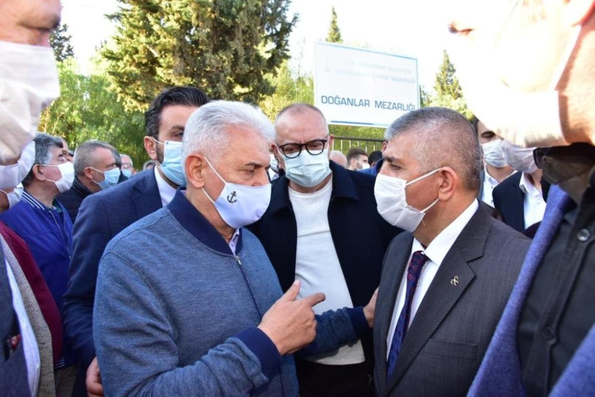 Başkan Erg&uuml;n K&uuml;&ccedil;&uuml;k ailesinin acısını paylaştı