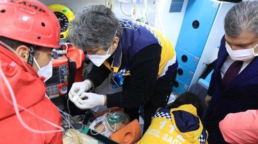 Sağlık Bakanı Koca paylaştı: Hayat bir kez daha kazandı