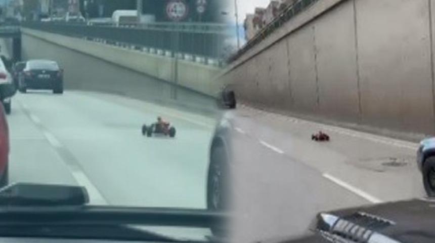 G&ouml;ren şaşkına d&ouml;nd&uuml;! B&ouml;yle g&ouml;r&uuml;nt&uuml;lendi