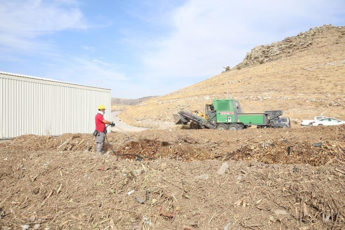 199 ton bitkisel atık, g&uuml;bre oluyor