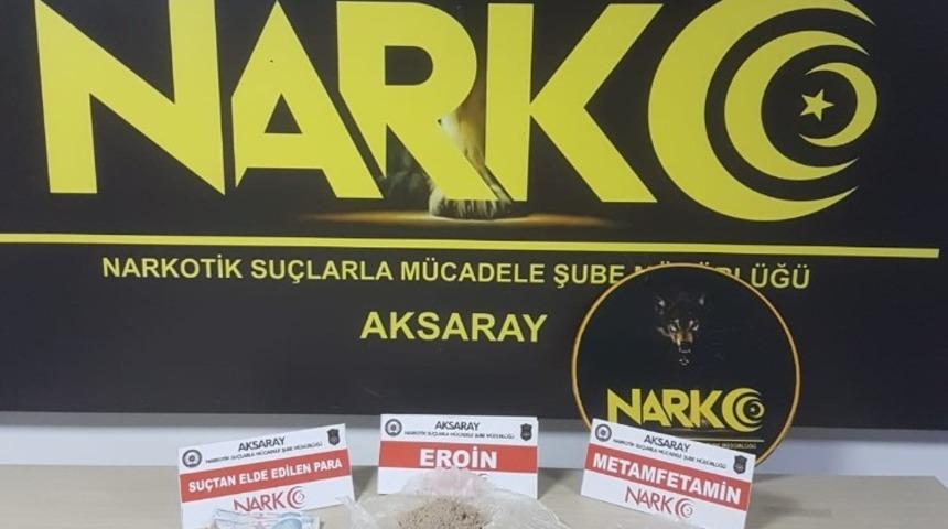 Aksaray&rsquo;da uyuşturucu operasyonu: 1 tutuklama