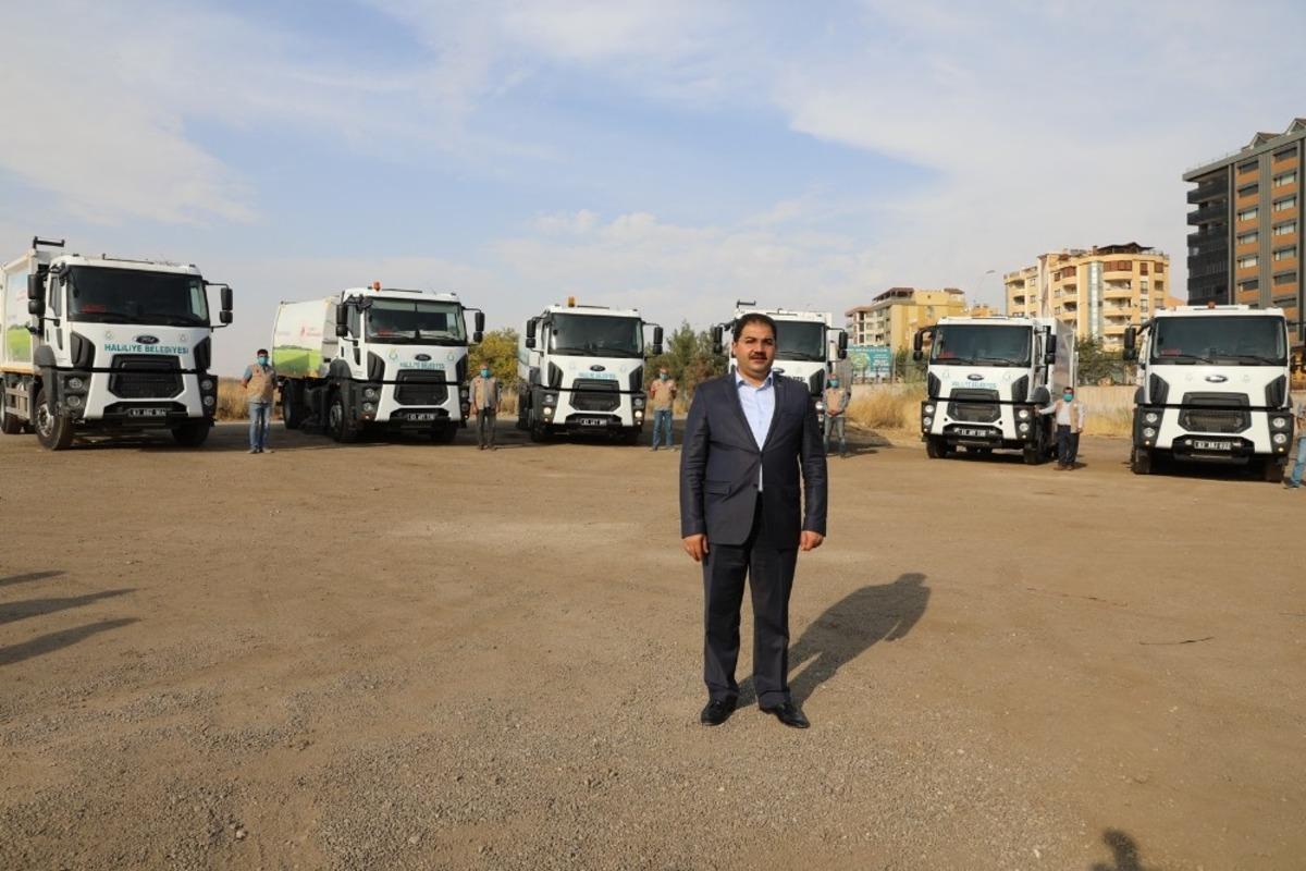 Haliliye temizlik filosunu g&uuml;&ccedil;lendiriyor