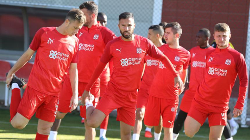 Sivasspor Hatayspor ma&ccedil;ına hazır