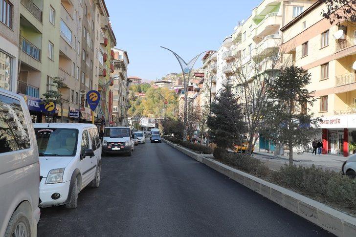 Hakkari’de bulavar caddedi modern asfalt yola kavuştu G1