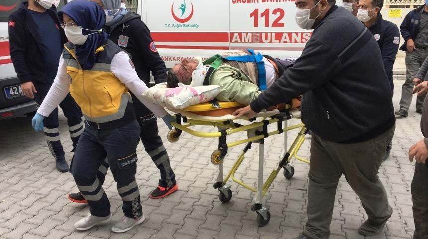 Kulu’da zincirleme trafik kazası: 3 yaralı