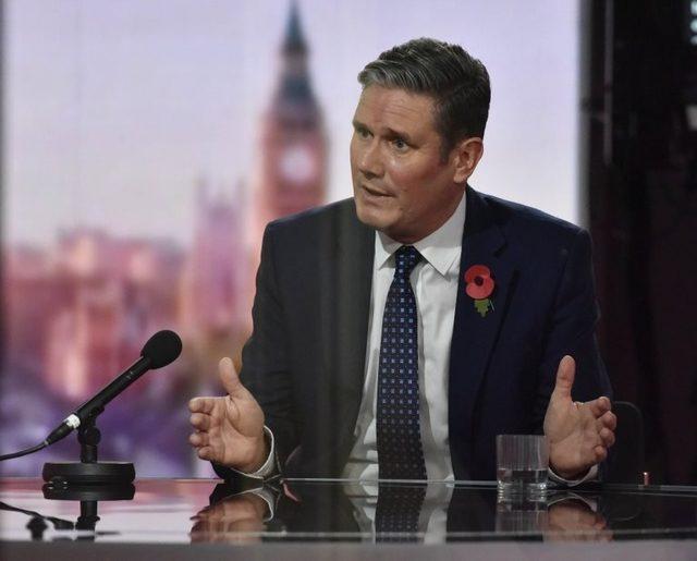 İngiltere'de ana muhalefetteki İşçi Partisi'nin lideri Keir Starmer