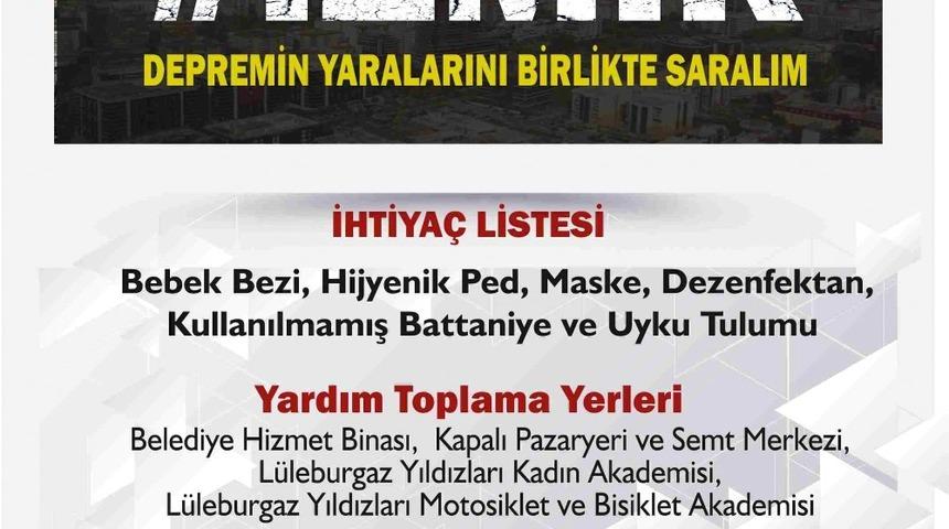 L&uuml;leburgaz&rsquo;dan İzmir i&ccedil;in kampanya