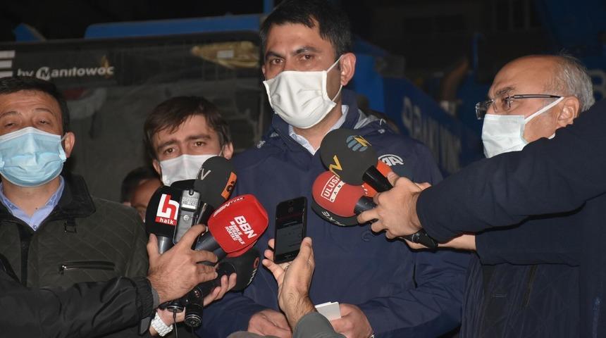 Bakan Kurum'dan 'riskli' raporu verildiği iddia edilen binalarla ilgili açıklama