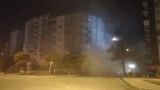 İzmir'deki 10 katlı Yılmaz Erbek Apartmanı'nda yıkım başladı