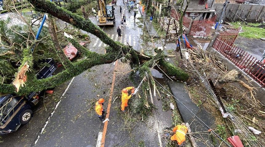 Filipinler’i vuran Goni Tayfunu’nda ölü sayısı 10’a yükseldi