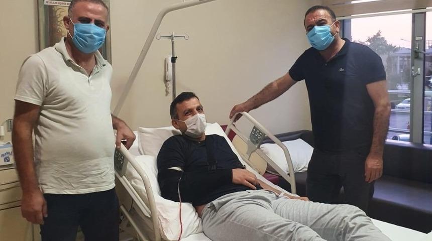 Başkan Toydaş ziyaret için gittiği İzmir’de yaralandı