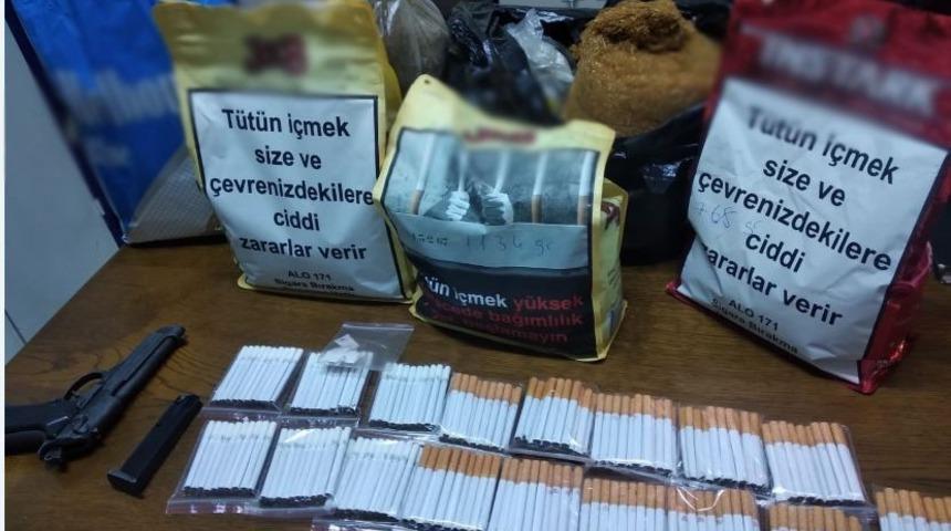 Kırıkkale&rsquo;de 16 kilogram ka&ccedil;ak t&uuml;t&uuml;n ele ge&ccedil;irildi