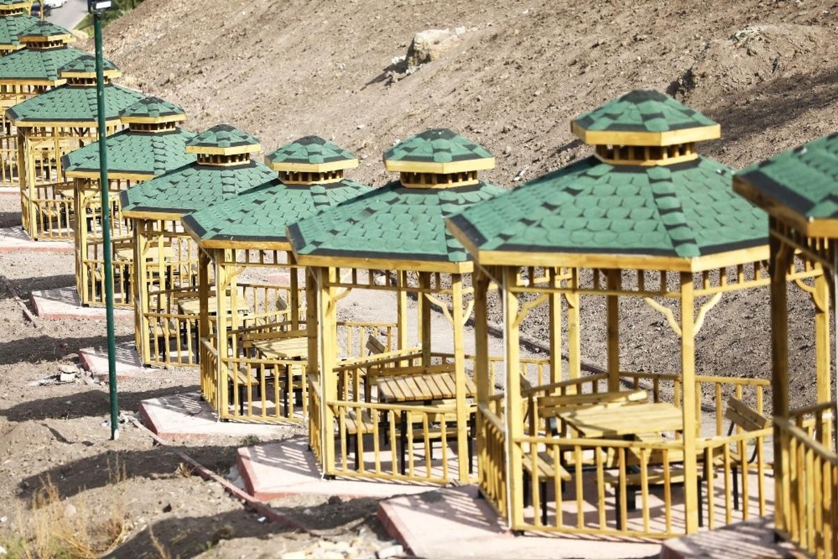 Kartaltepe&rsquo;nin piknik&ccedil;i kapasite yeni &ccedil;ardaklarla birlikte arttırıldı