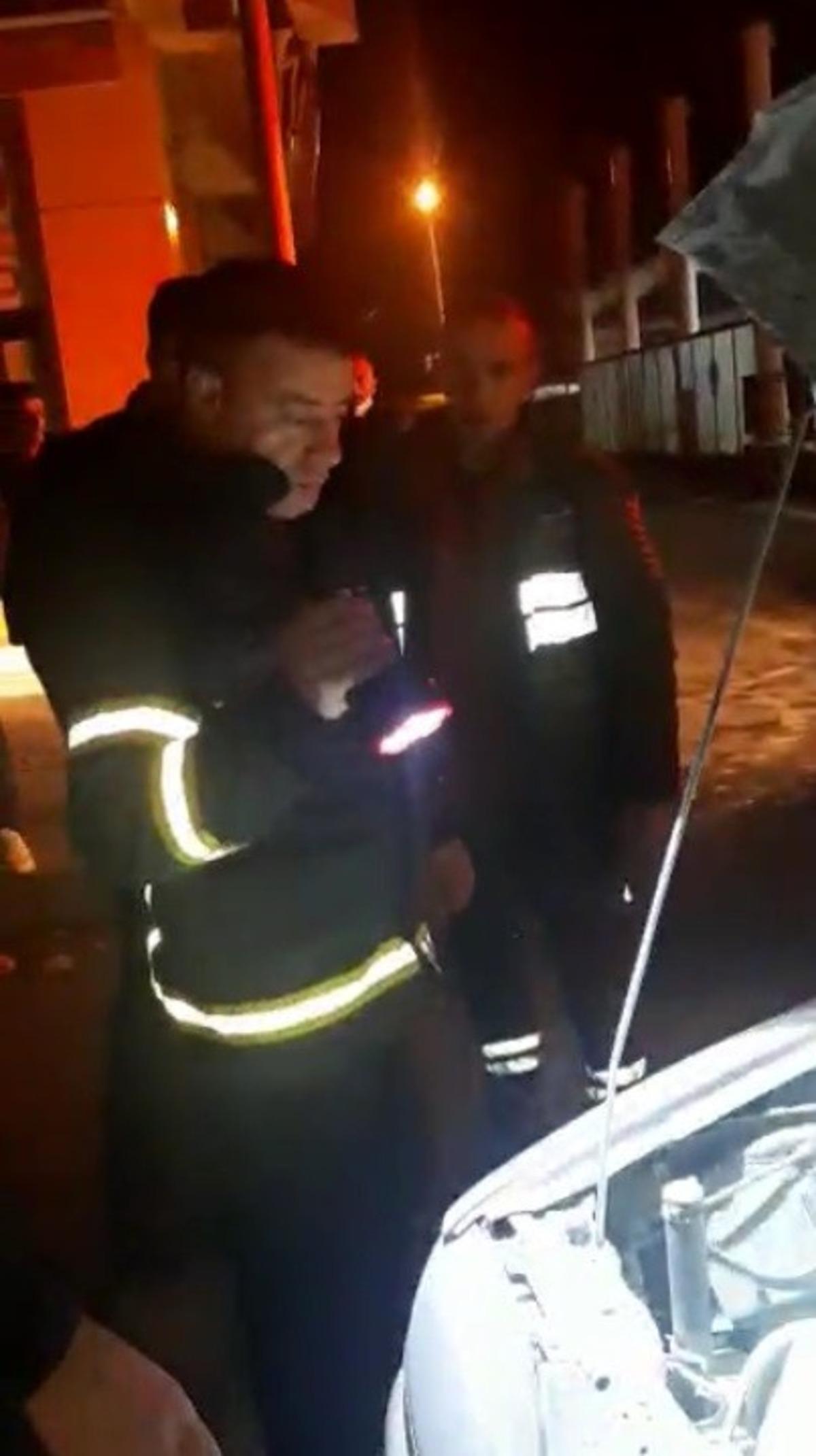 Kars&rsquo;ta ara&ccedil; yangını