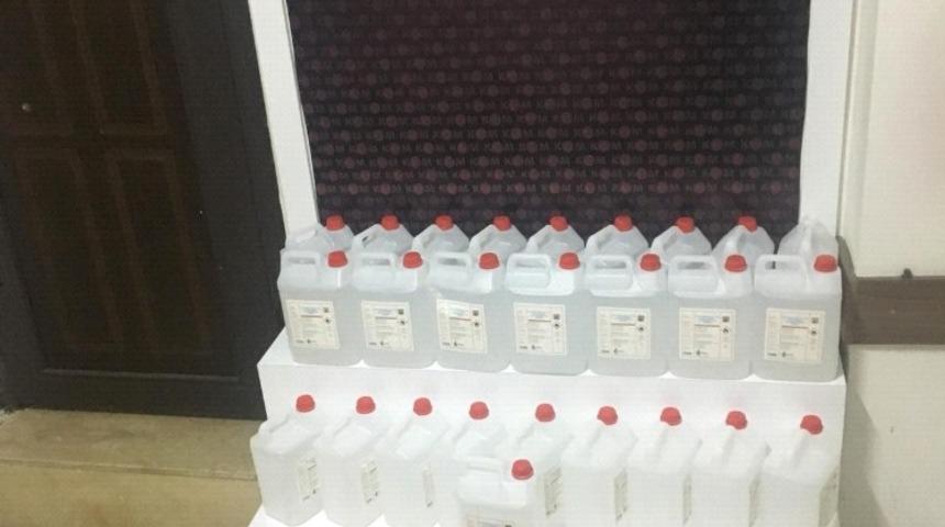 Didim&rsquo;de sahte i&ccedil;ki operasyonu