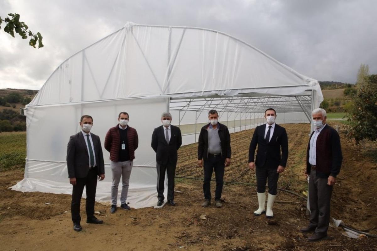 B&uuml;y&uuml;kşehirden sera desteği