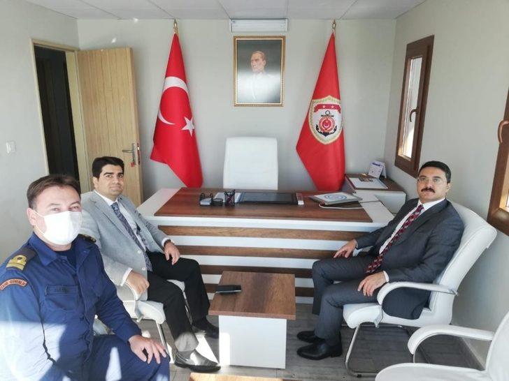 Kaymakam Ünsal’dan denizden sahil denetimi G2