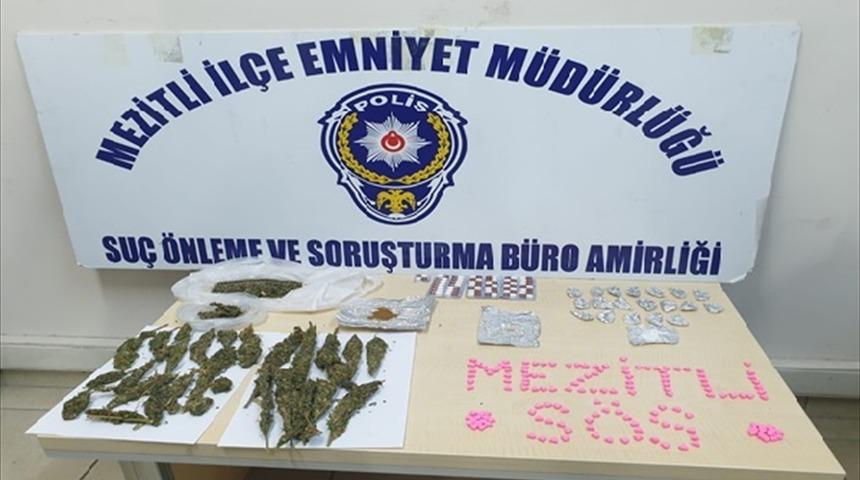 Mersin'de uyuşturucu operasyonunda yakalanan firari zanlı tutuklandı