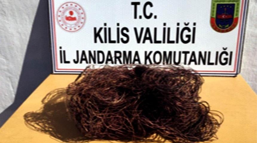 Kablo hırsızları yakalandı