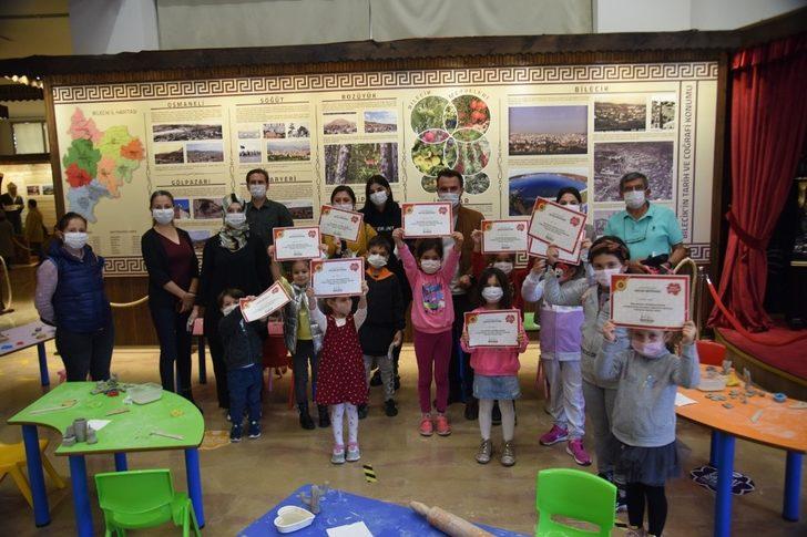 Çocuklar seramik atölyesinde hünerlerini sergiledi G2