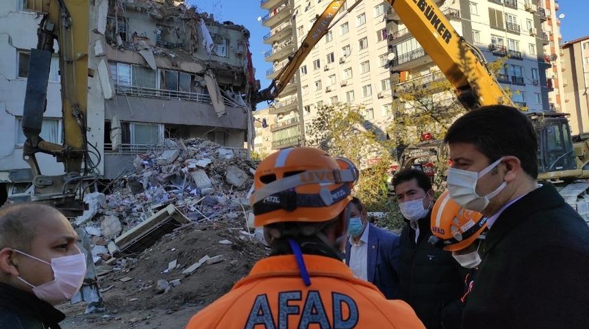 Milletvekili Tutdere, depremzedelerle bir araya geldi