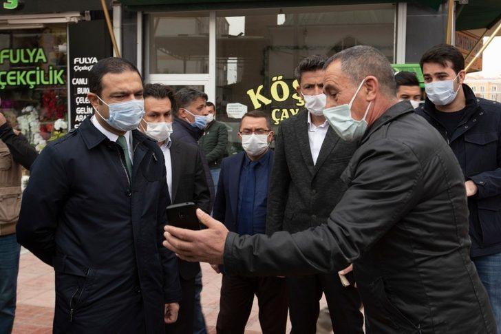 Kaymakam Aslan ziyaretlerini sürdürüyor G3