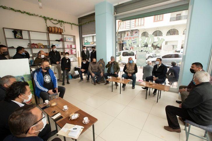 Kaymakam Aslan ziyaretlerini sürdürüyor G4