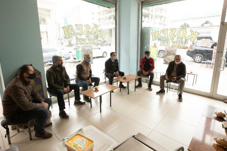 Kaymakam Aslan ziyaretlerini sürdürüyor G5