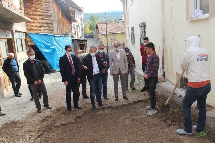 Kaymakam Deniz Pişkin, KÖYDES çalışmalarını inceledi G3