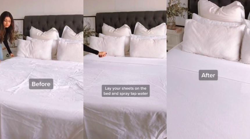 &Uuml;t&uuml; yapmadan jilet gibi &ccedil;arşaflar i&ccedil;in ihtiyacınız olan tek şey... 