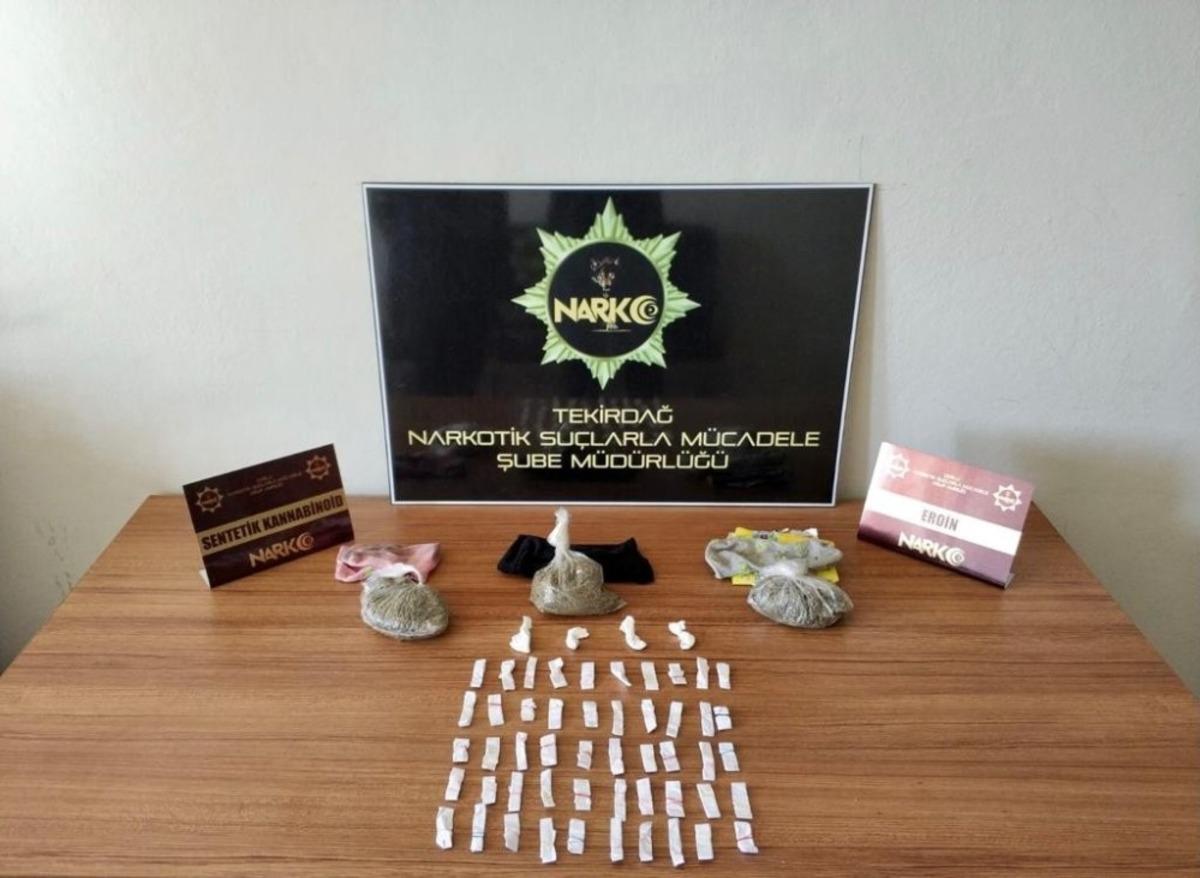 &Ccedil;orlu&rsquo;da uyuşturucu operasyonu