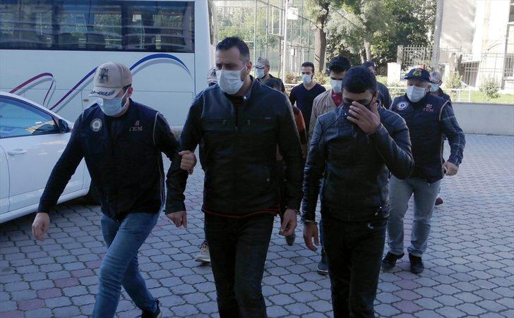 GÜNCELLEME - Samsun'da yabancı uyruklu 9 DEAŞ şüphelisinin gözaltı süresi uzatıldı G1