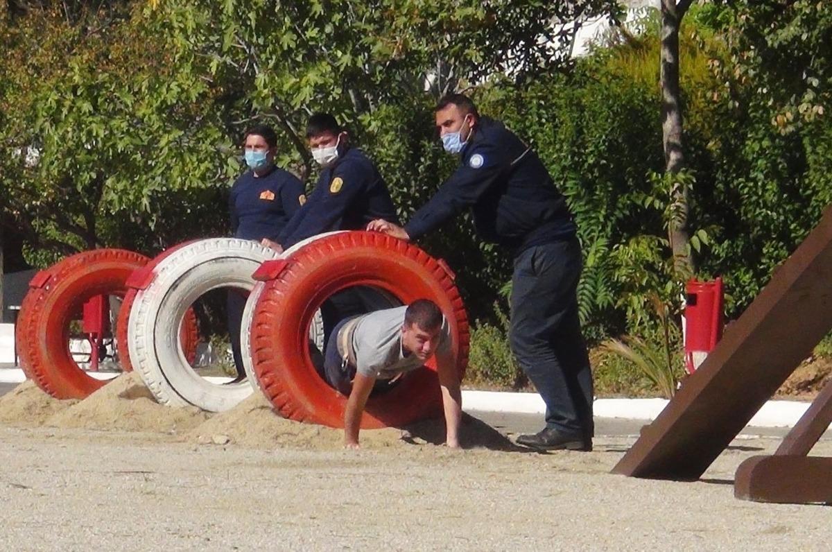 İtfaiyeci olmak i&ccedil;in ter d&ouml;kt&uuml;ler